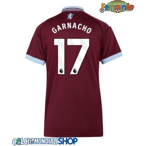Maglie da calcio Aston Villa Alejandro Garnacho #17 Prima Maglia Femminile 2026-27 Manica Corta